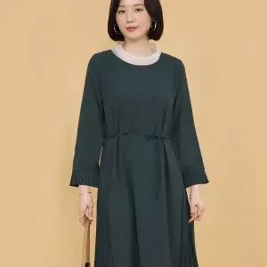 [NS홈쇼핑]애비뉴투지 엄마옷 오간자 옆 플리츠 루즈핏 정장 원피스 O09268..