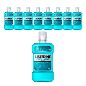 리스테린액 쿨민트, 250ml, 9개