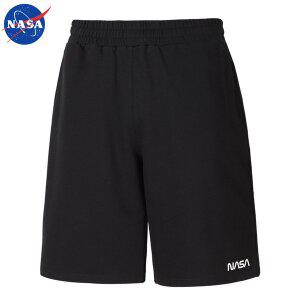 [NASA] 나사 남녀공용 면바지 5부 반바지 N-062PBK 남자여성 빅사이즈 트레이닝팬츠 운동복 츄리닝