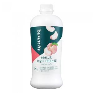 세미 베버시티 아이스티 시럽 복숭아 2kg x 2개