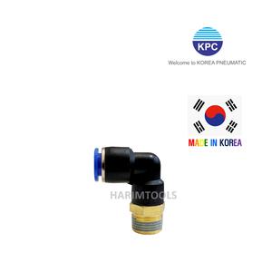 Korea Pneumatic 코리아뉴매틱 에어 원터치피팅 PL10-02 PT1/4