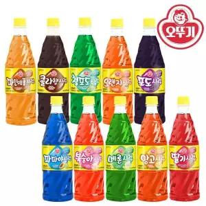 [오뚜기] 망고 메론 오렌지시럽 1KG [슬러시 빙수재료]