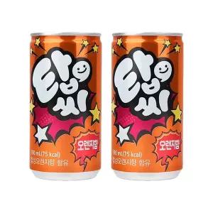 일화 탑씨 오렌지 190ml x 12캔/30캔/60캔/90캔 과즙 탄산