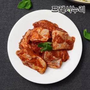 프레시누리 집밥완성 참편한 순살 양념 닭갈비 300gX6팩
