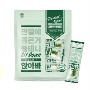 앉아바 대용량 덴탈껌 관절 20P+5P 추가 강아지껌