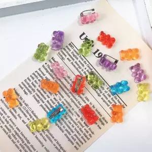 귀여운 하리보 젤리 브로치 7color 곰돌이 뱃찌 가방 와펜 뱃지 커플 우정 꾸미기