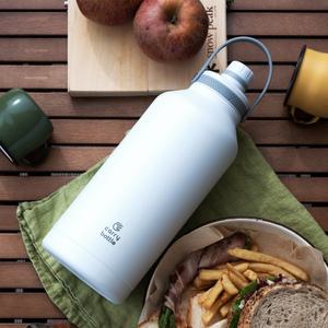 캐리보틀 폴라텀블러 1900ml 스테인레스 보온 보냉 대용량 보틀 스텐 진공 보온병 2리터 텀블러 잔