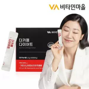 비타민마을 더카페 다이어트 커피 1박스 60포 1개월분 가르시니아 다이어트보조제