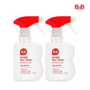 [2개 세트] 비앤비 유아용품 제균 스프레이 300ml