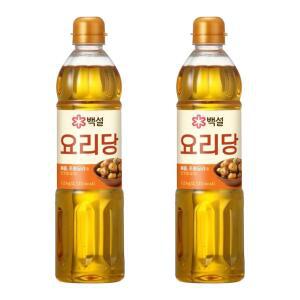 CJ제일제당 백설 요리당(1.2Kgx2개) 1세트 명절음식 달콤한 소스 조림 볶음 간단요리 봄 식재료