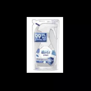 페브리즈 섬유탈취제 강력탈취 항균플러스 깨끗한향 리필 320ml 12개