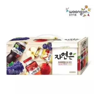웅진 자연은 프리미엄 음료세트 180mL 36병/병음료/병음료수/과일/꼬마/주스병/유리/병주스/쥬스병/유리병
