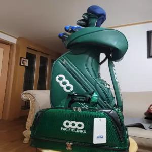 좌타골프채풀세트 남성 왼손용골프채 PGATour 캐디백 보스톤백 가방2개세트...