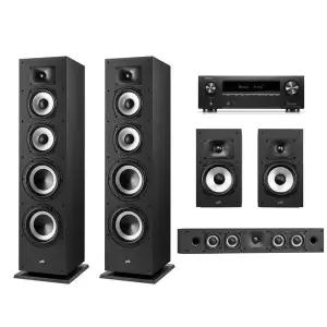 데논 AVR-X1800H + 폴크오디오 XT70 5채널 홈시어터 홈시네마