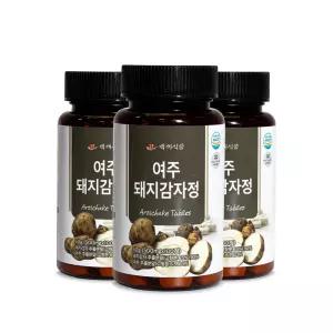 백세식품 여주 돼지감자정 500mgx100정,3병
