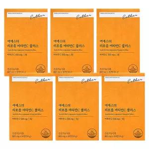 여에스더 닥터에스더 리포좀 비타민C 플러스 800mg x 30정 6박스 S_B