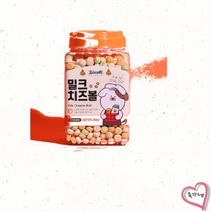 비스코티 강아지 간식 밀크 치즈볼 500g[정품]