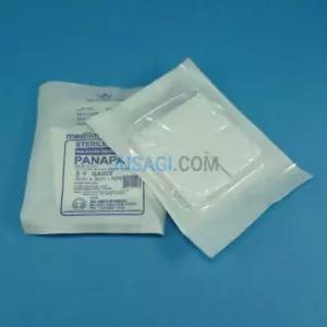 100팩 파나메딕 Y형 5cm 10cm 멸균 부직포 거즈 알콜스왑 접은거즈 소독용 병원용거즈 팩거즈