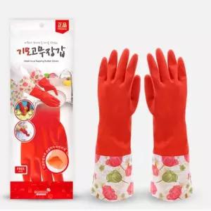 라텍스 기모 고무 장갑 1개/니트릴/면코팅/특대/오른손/어린이/단미니/고리형/고리/두꺼운/미니/긴고무