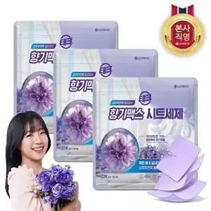 [LG생활건강]테크 유연제 필요없는 향기맥스 시트 12매 x 3개