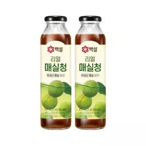 [하프클럽/CJ제일제당]백설 리얼매실청 310ml x2개