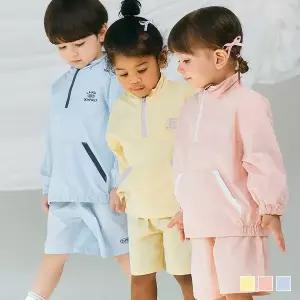 [보리보리/해피프린스](SIZE6Y) 롤리팝 아노락 셋업