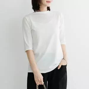 (~99size)풍기인견7부폴라티셔츠 TBA3159