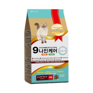 나인케어 캣 인도어 고양이사료 6kg 헤어볼 요로결석 관리