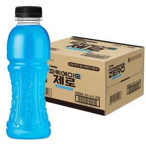 (1+1) 파워에이드 제로 무라벨, 355ml, 20개 2Set