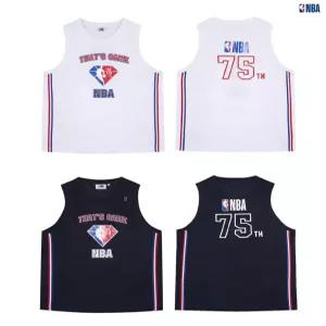 남녀공용 엔비에이 75주년 메쉬 나시 티셔츠 N222TS442Z