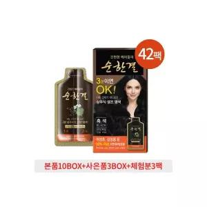샴푸식 염색약/순한결/(B타입 진한갈색반 자연갈색반)