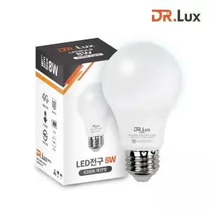 닥터룩스 LED 전구 8W 주광색
