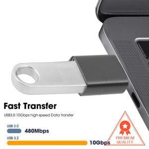 USB 3.2 Type-C 10Gbps OTG 어댑터 유형 C 여성 변환기 Macbook XIAOMI 호환 Samsung 커넥터
