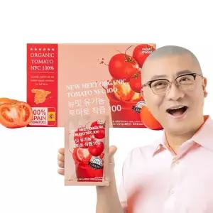 [뉴밋]토마토즙 유기농 100% NFC 생착즙 무설탕 무첨가 80ml 20포 토마토주스, 토마토쥬스