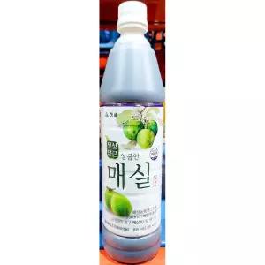 청솔식품 매실 원액 835ml X12/메실청/쥬스/국내산/매실액/발효액/음료 상큼한 농축액 희석 맛있는 간편