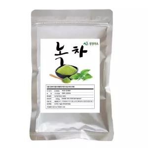 녹차.(분말)/국내산500g