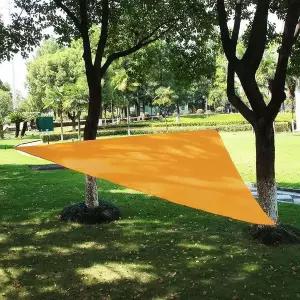 [골드스마일]삼각 그늘막타프 세트 3M오렌지 공원 천막 레저용