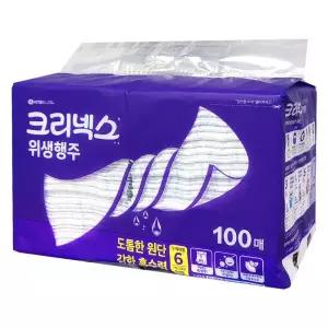 크리넥스 위생 행주 100매 코스트코 빨아쓰는 타올 일회용 다회용