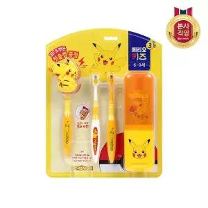 엘지생활건강 페리오 키즈 포켓몬 피카츄 양치세트 (키즈 6~9세) 421643