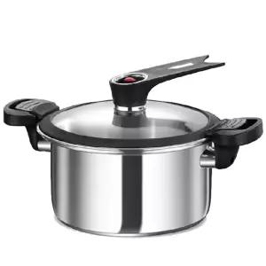 저압냄비 세레노 스텐 인덕션 진공 찜 멀티쿡 통5중 냄비 압력솥24CM 4.5L