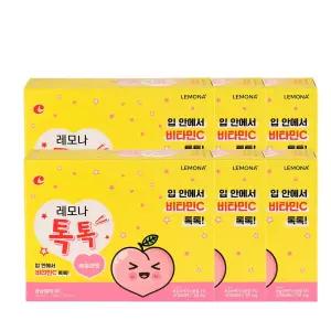 [본사직영] 레모나 톡톡 비타민C 100포 x 6세트 (총 600개)