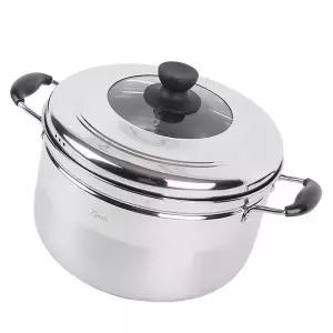 고품질 IH 분리형찜판 스팀쿠커-30cm 찜솥 냄비 찜용냄비 찜냄비 (WFFXM31)