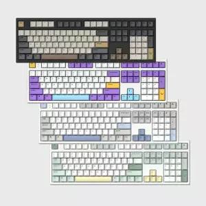 한성컴퓨터 GK787SE OfficeMaster 8K 저소음 윤활 기계식 키보드 토독(블루베리 스무디) 392652Moony