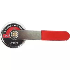 CRETOS 용접자석 어스클램프 CMC-200AH-2 고급형 마그네틱형
