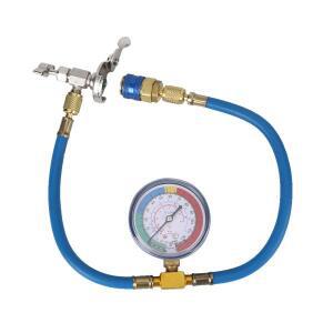 A/C 냉매 가스 충전 키트, 자동차 에어컨 리필, 냉각 도구, 파이프, 호스 및 게이지, R134A