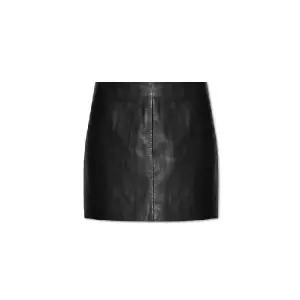 Allsaints Renai 가죽 미니 스커트 RENAIW020RB BLACK TP970652304