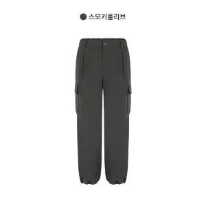 안다르 에어스트 기모 세미 와이드 투웨이 카고 팬츠 ANFPT-27 488175