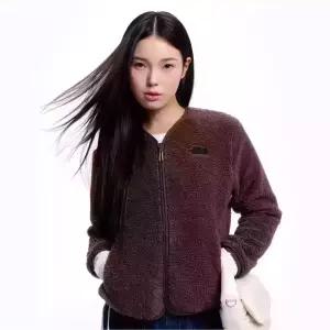 노스페이스 여성 캠프사이트 EX 플리스 가디건 NJ4FR85CBRW