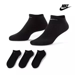 [나이키] 나이키 애브리데이 쿠션 NO SHOW발목삭스 SX7673-010