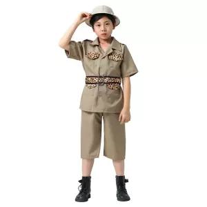 사육사옷 탐험가옷 할로윈의상 (신장 사파리옷 졸업사진컨셉 탐험복 모자 +